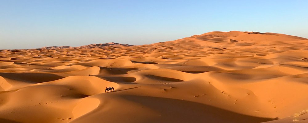 Wild Big Skies and Empty Spaces - The Wise Traveller - Sahara